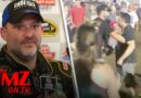 NASCAR Legend Punches Fan In Face In Racetrack Fight Caught On Video | TMZ TV